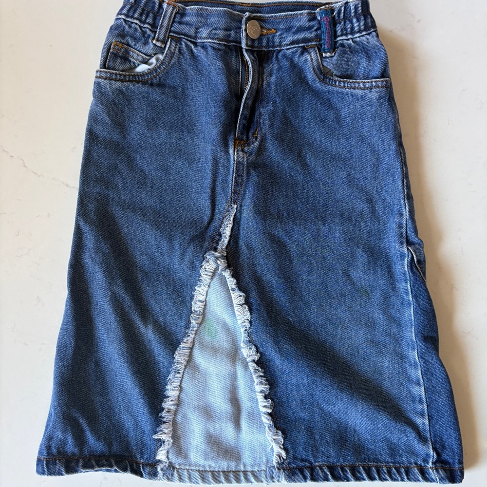 Vintage Y2K Lizzie McGuire Girls’ Denim Skirt (6)